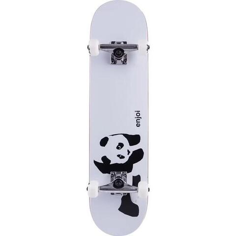 Image 443: Enjoi Whitey Panda 7.75" x 31.4" Complete Skateboard