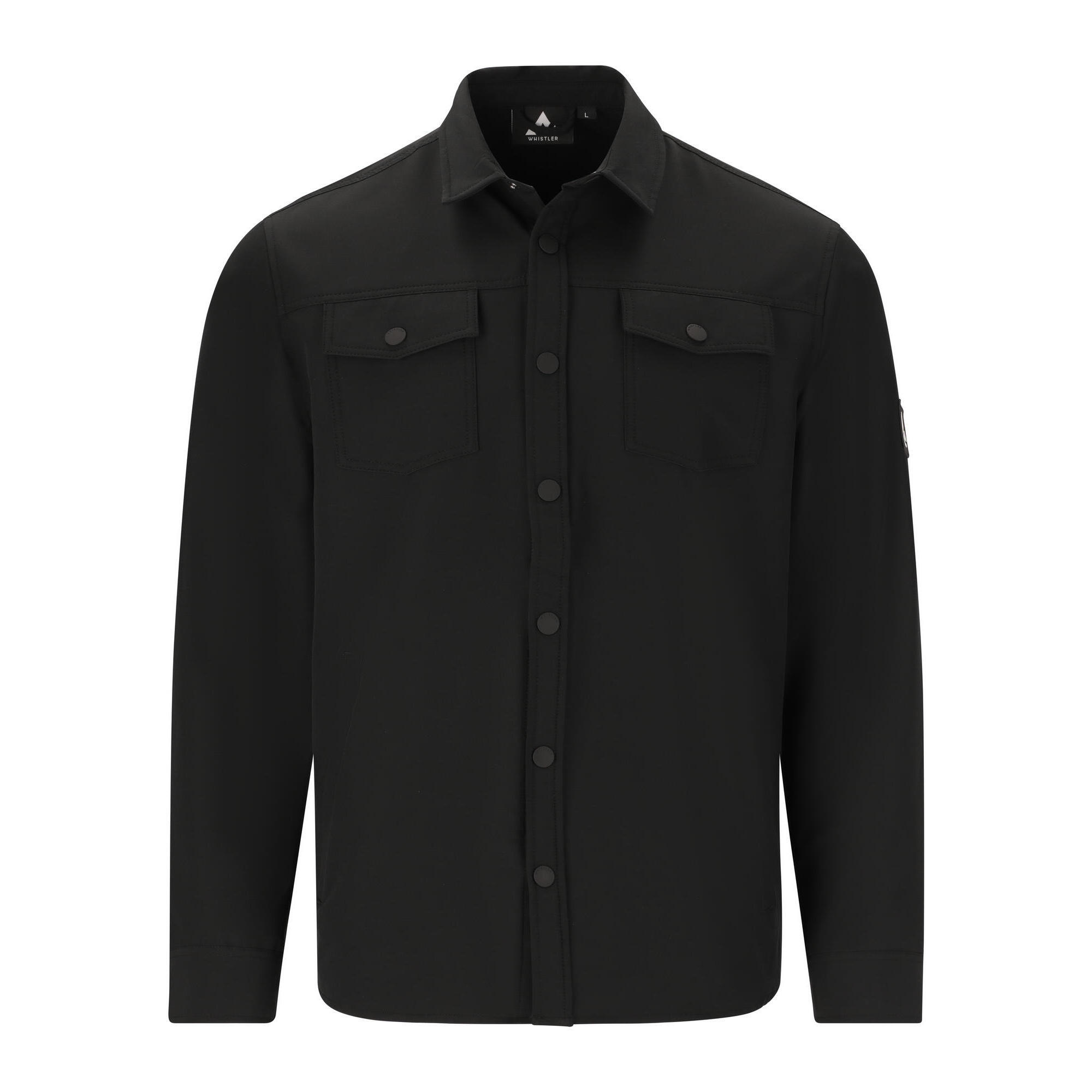 Whistler - Chemise Tahoma - Chemise Manches Longues - Noir - 52 2xl - Decathlon