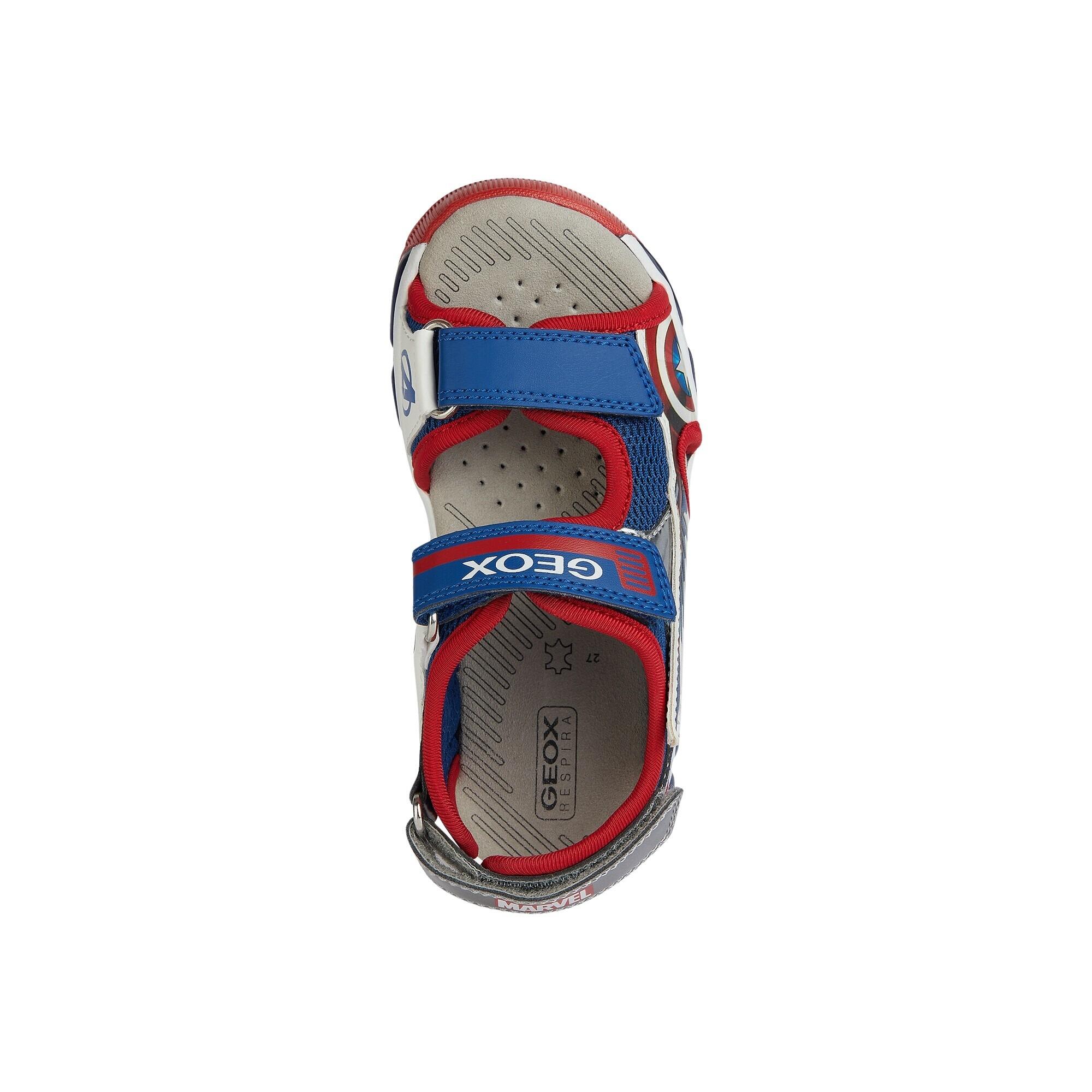 Sandales Geox J SANDALE ANDROID GA Bleu 6/7