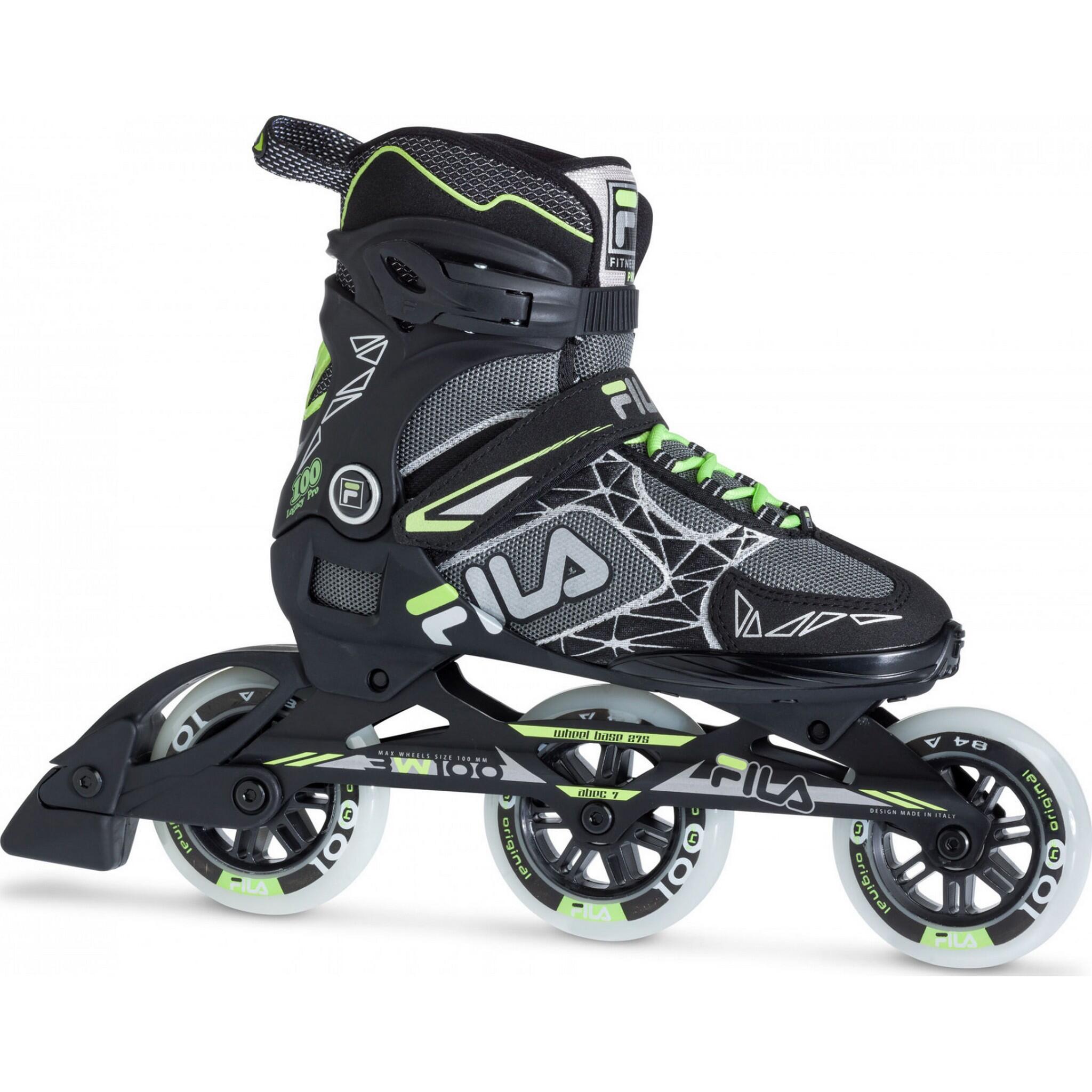 Inline fitness skates voor dames LEGACY PRO 100 LADY Zwart 1/7