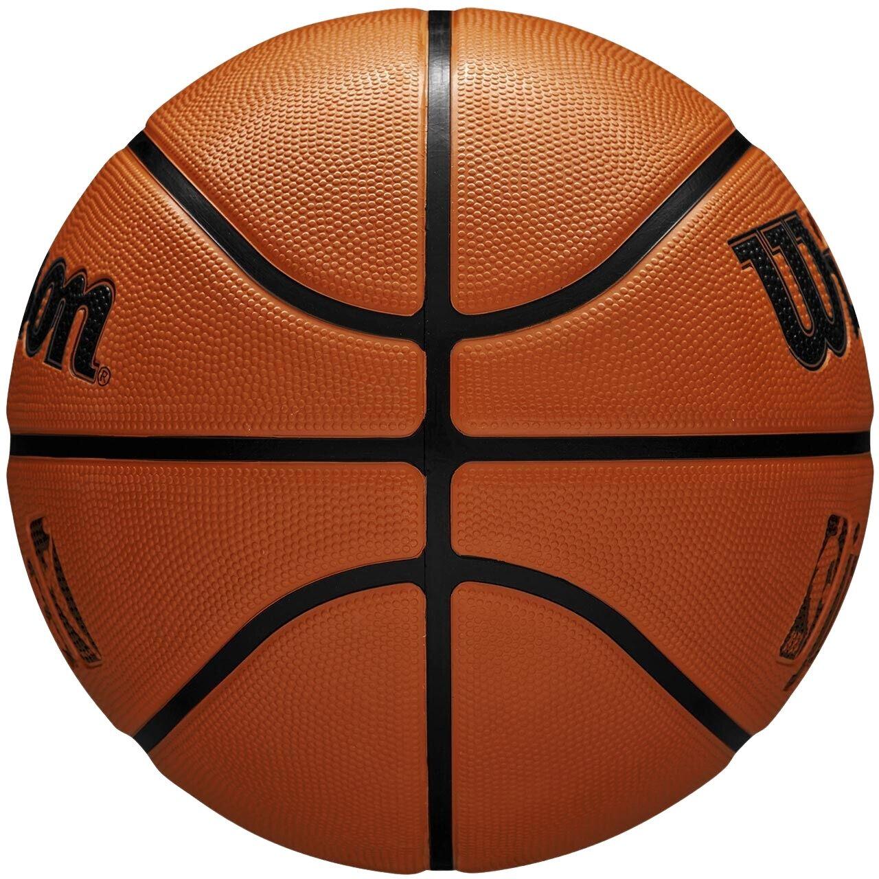 Piłka do koszykówki koszykowa Wilson JR NBA Fam Logo pomarańczowa WZ3013001XB6 6 3/4