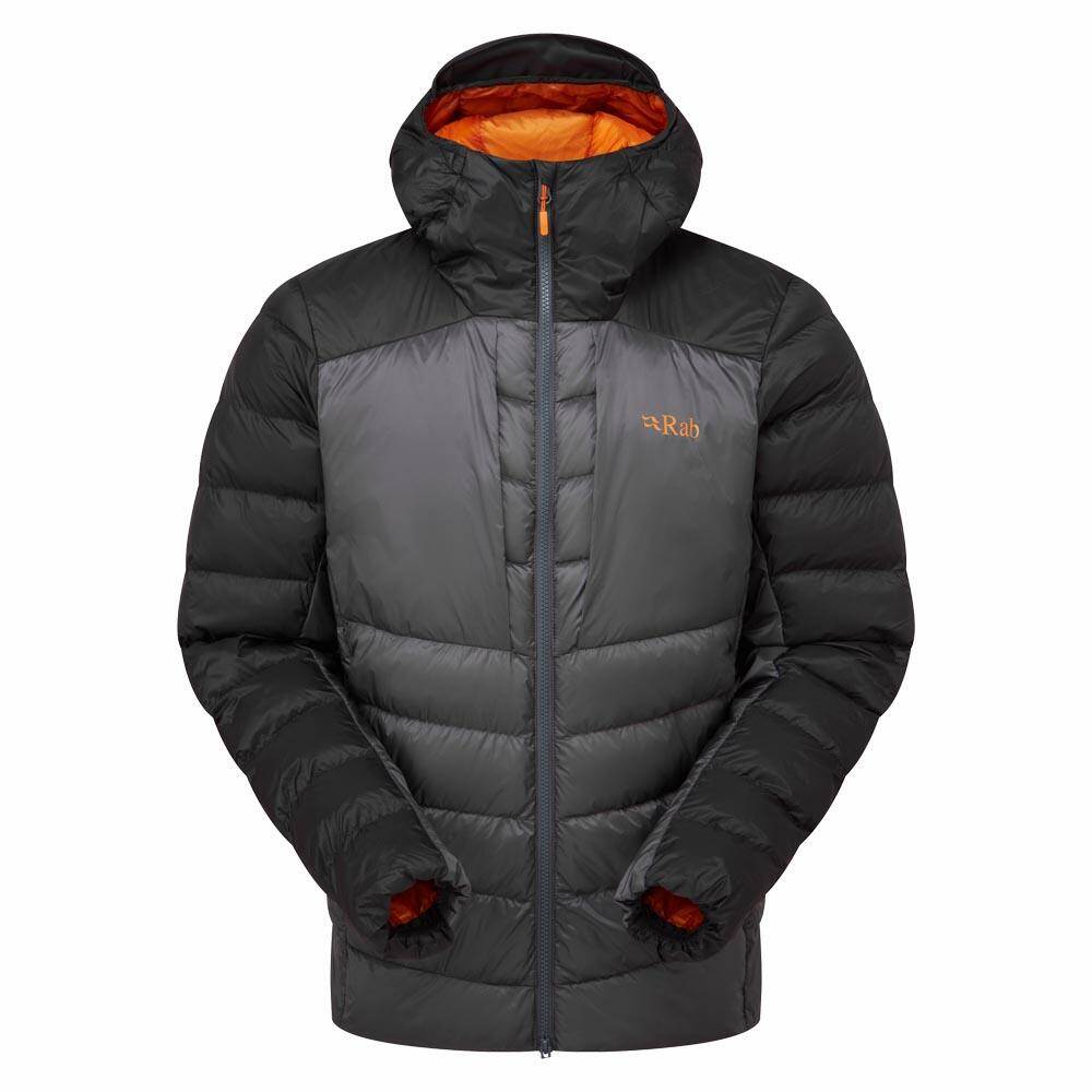 Rab Men's Cirrus Ultra Insulated Hooded Jacket Anthracite/Graphene -  1