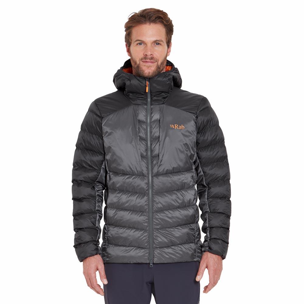 Rab Men's Cirrus Ultra Insulated Hooded Jacket Anthracite/Graphene