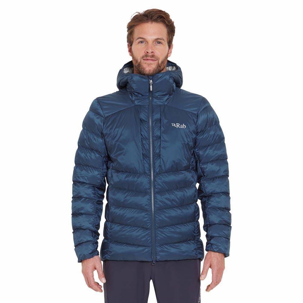 Rab Men's Cirrus Ultra Insulated Hooded Jacket-Tempest Blue -  3