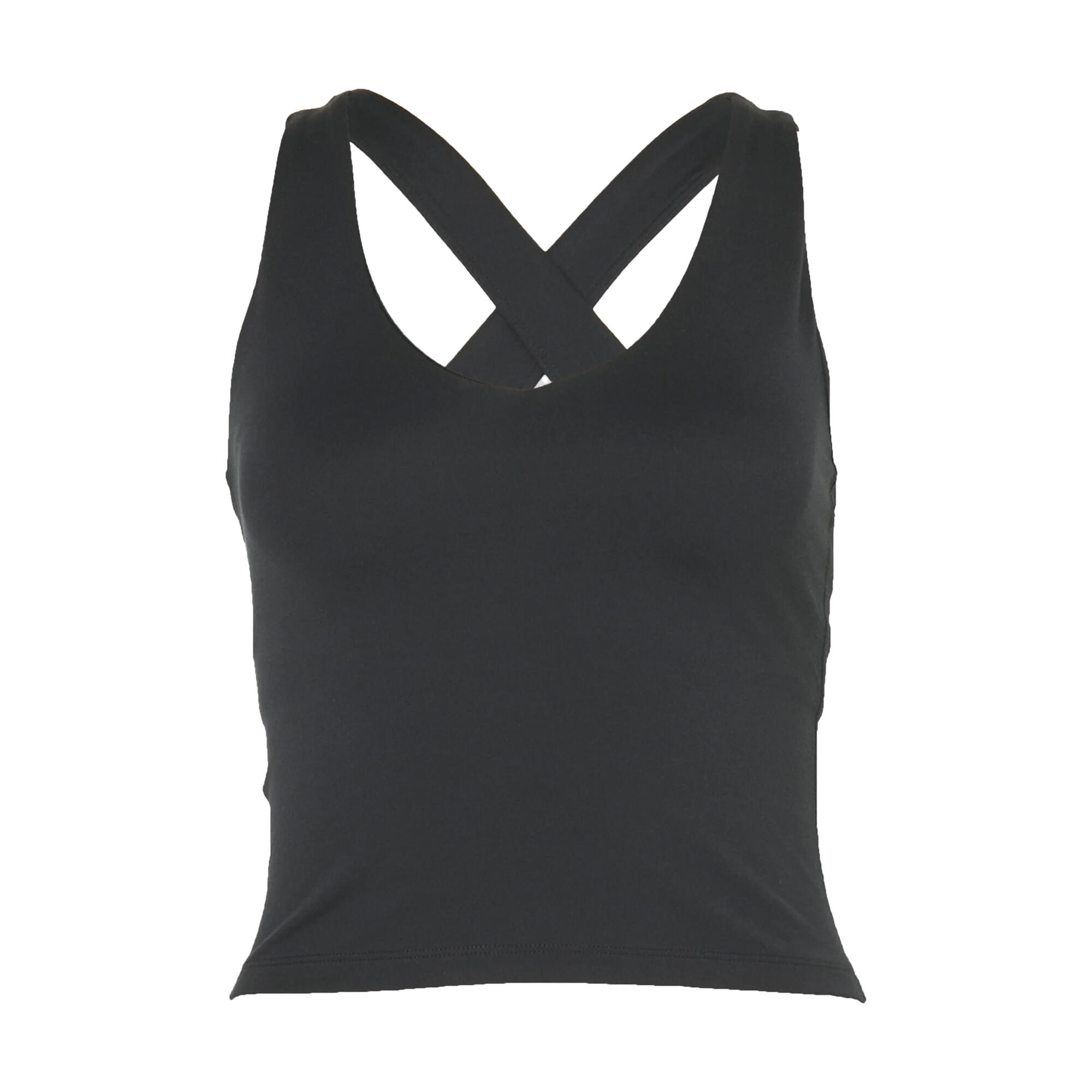 Tank Top Damski Z Krzyżującymi Się Paskami Na Pleacach Float Zoe