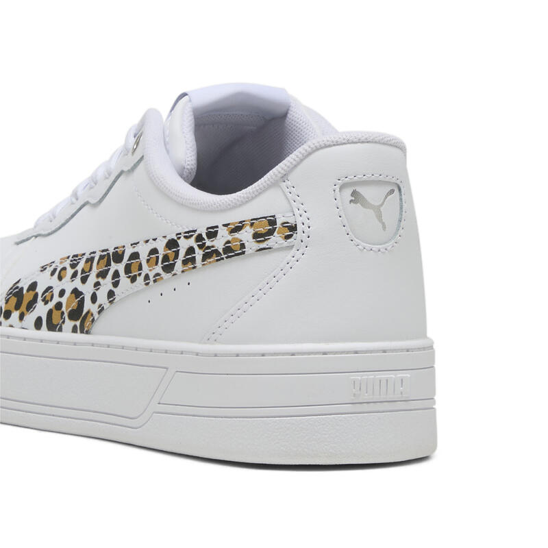 Sneakers Skye Leo Femme PUMA White Silver Metallic