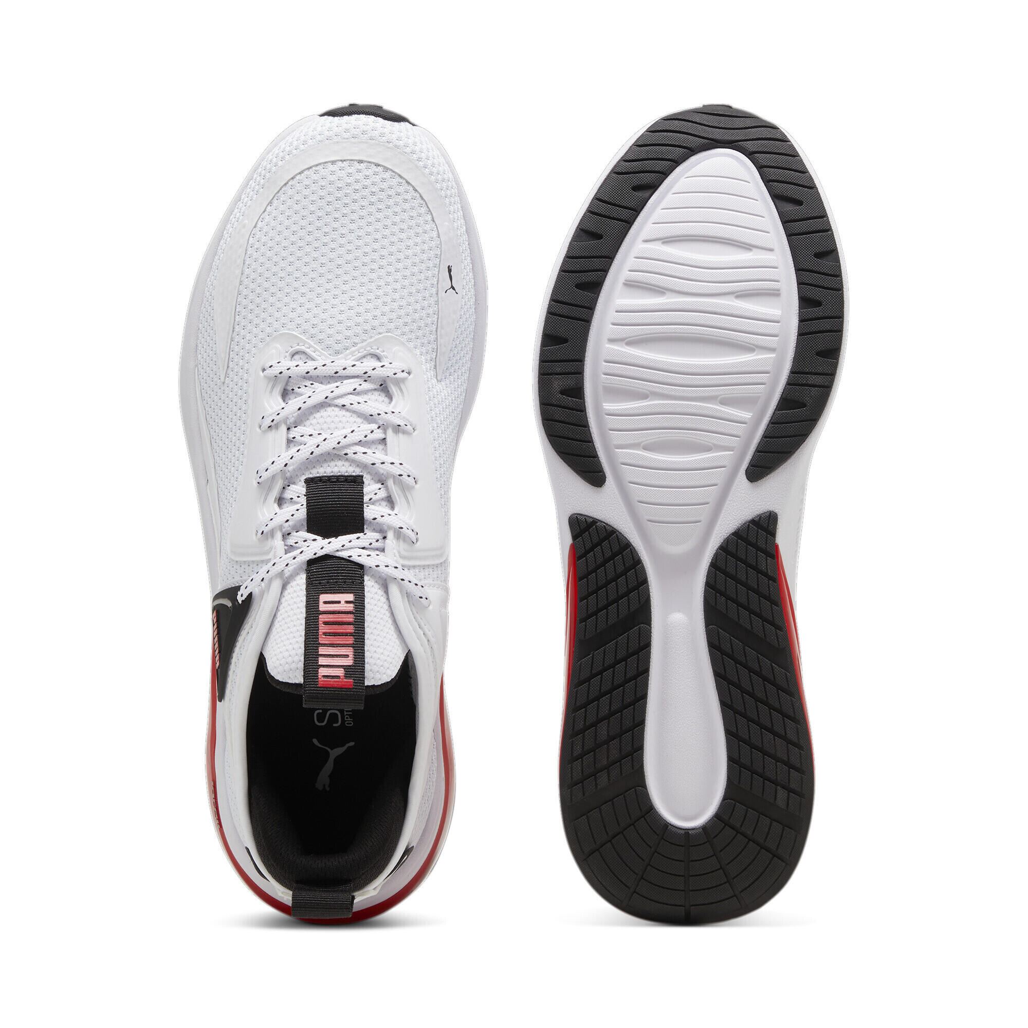 Scarpe da running Cell Thrill unisex PUMA White Black For All Time Red 6/7