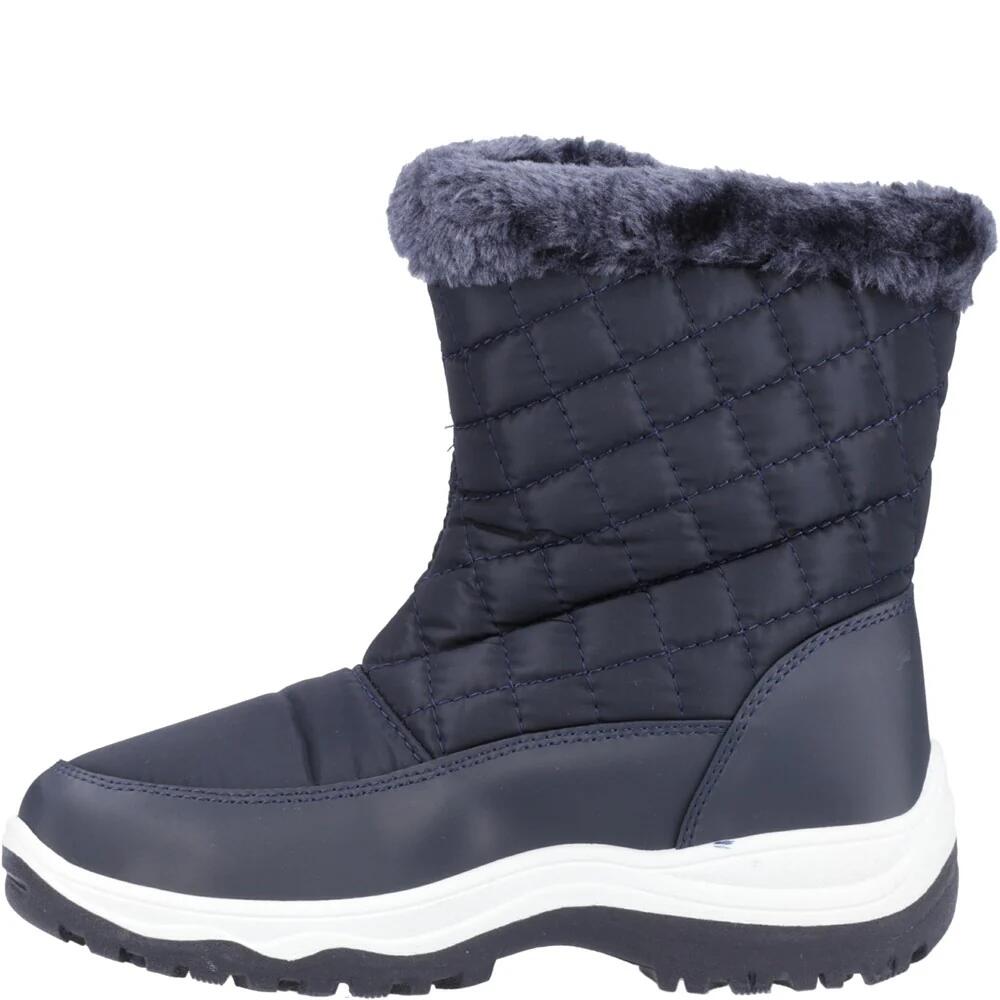 Womens/Ladies Butterrow Snow Boots (Navy) 3/5