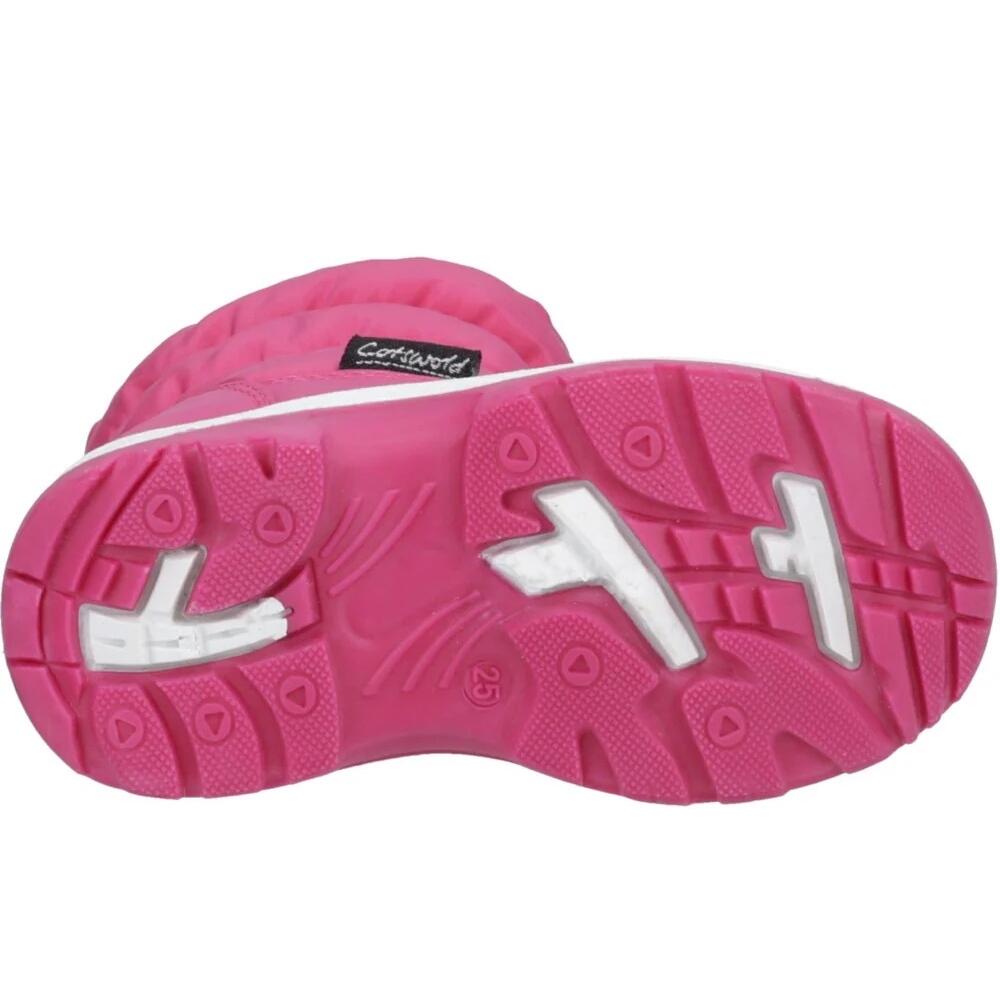 Stivali Di Gomma Bambini Cotswold Tirely Rosa 2/5