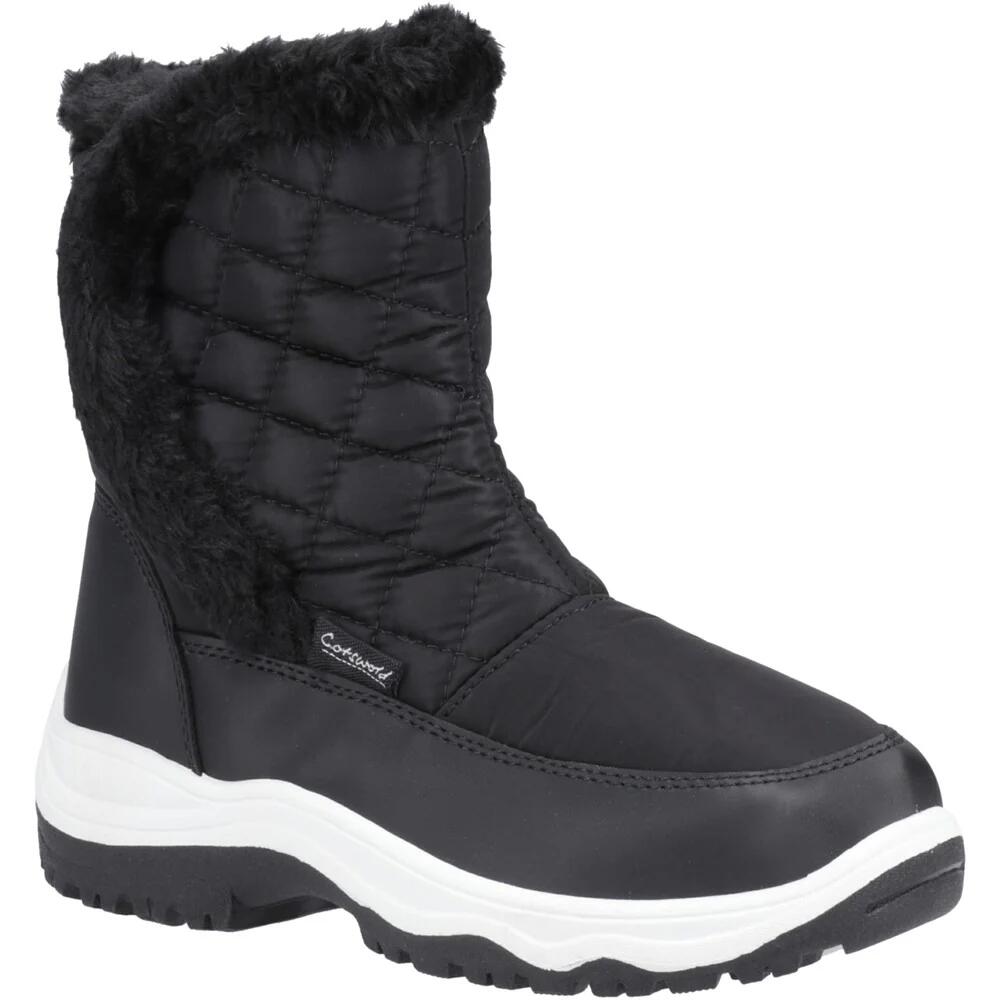 Womens/Ladies Butterrow Snow Boots (Black) COTSWOLD Decathlon