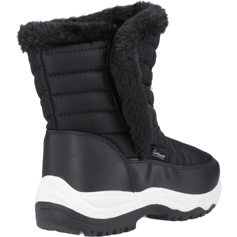 Womens/Ladies Butterrow Snow Boots (Black) 2/5