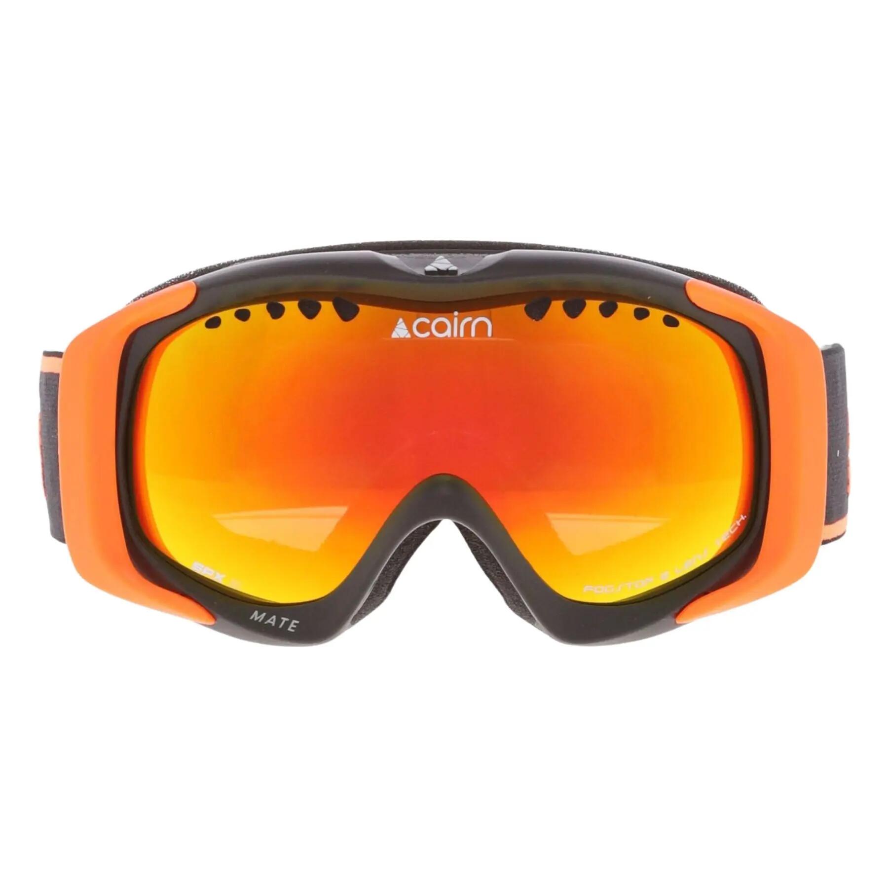 Gogle Juniorskie Cairn Mate SPX3000 cat 3 Mat Black Orange 2/4