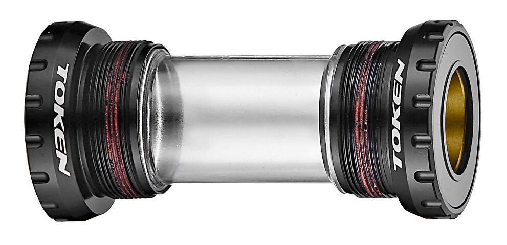 Suport rowerowy TOKEN TK878EX TBT ceramika Rama BSA Korba Shimano - oś 24mm