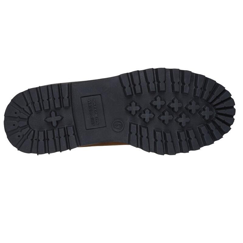 Botins Homem Skechers 205274_CDB Marrom Resistente à Água com Atacadores 5/5