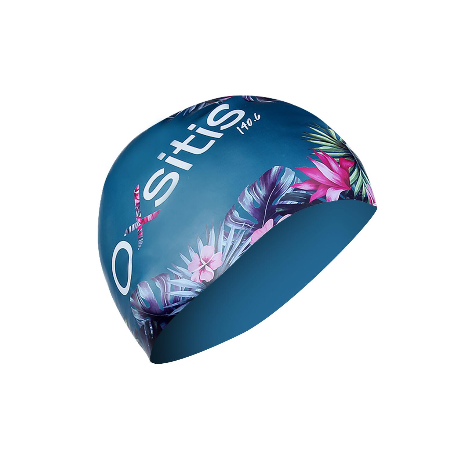 Bonnet de bain 140.6 pour triathlon et natation 1/1