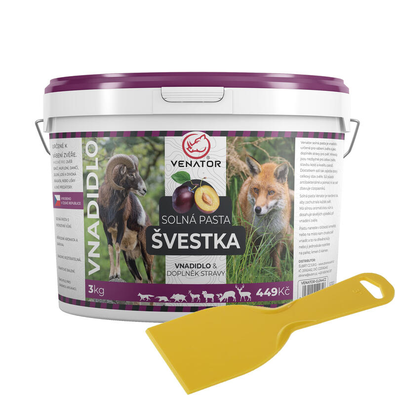 Przynęta pasta solna Venator - słodka śliwka 3kg