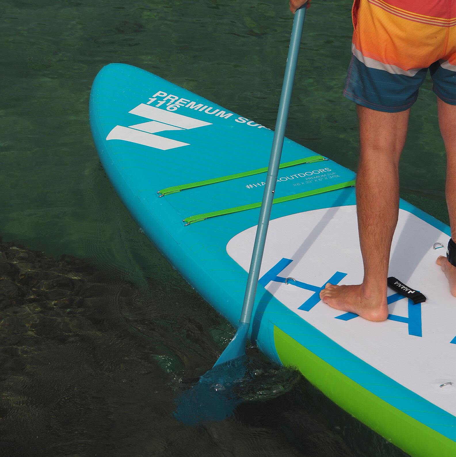 Stand-Up-Paddle-Board aufblasbar Komplettpaket 11‘6 Premium 5/7
