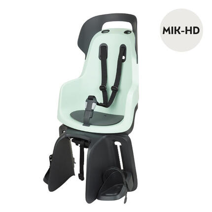 Siège arrière pour vélo GO porte-bagages avec Mik-HD Gris Jaune pastel