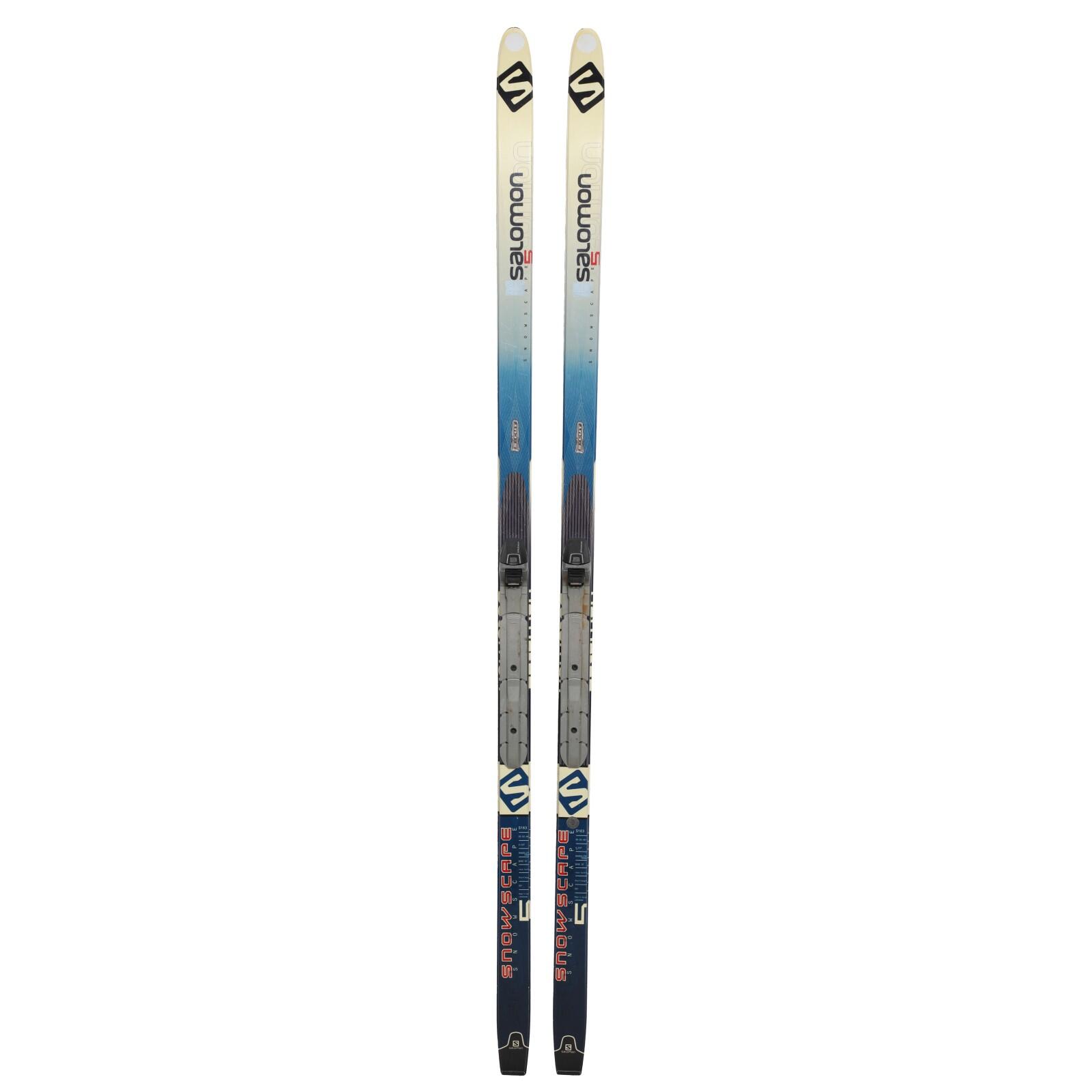 SECOND HAND - Sci Di Fondo Salomon Snowscape 5 + Attacchi Sns Profil 2/4