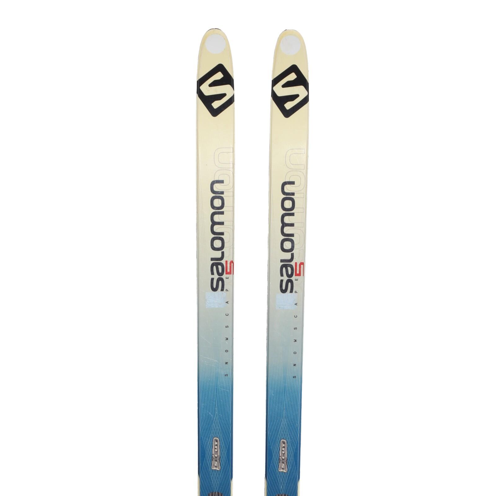 SALOMON RECONDITIONNE - Ski De Fond Salomon Snowscape 5 + Fixation Sns Profil