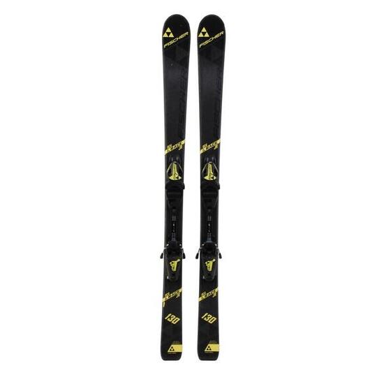 RECONDITIONNE - Ski Junior Fischer Rc4 Race Jr + Fixations