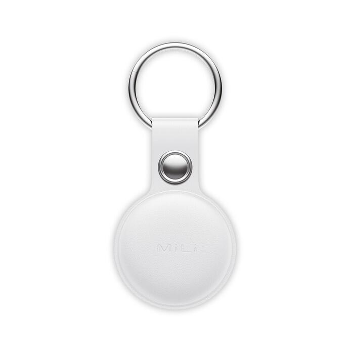 Mili - Porte-clés Similicuir Avec Tracker Intégré Mili Blanc - Balise Gps - Blanc - No Size - Decathlon