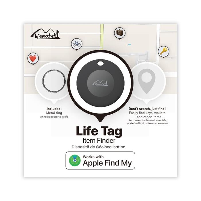 Traceur LifeMate Life Tag Mili Noir 7/7