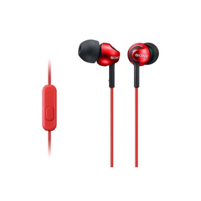 Sony Auriculares Mdrex110apr.ce7 Vermelho Multicolorido da Decathlon