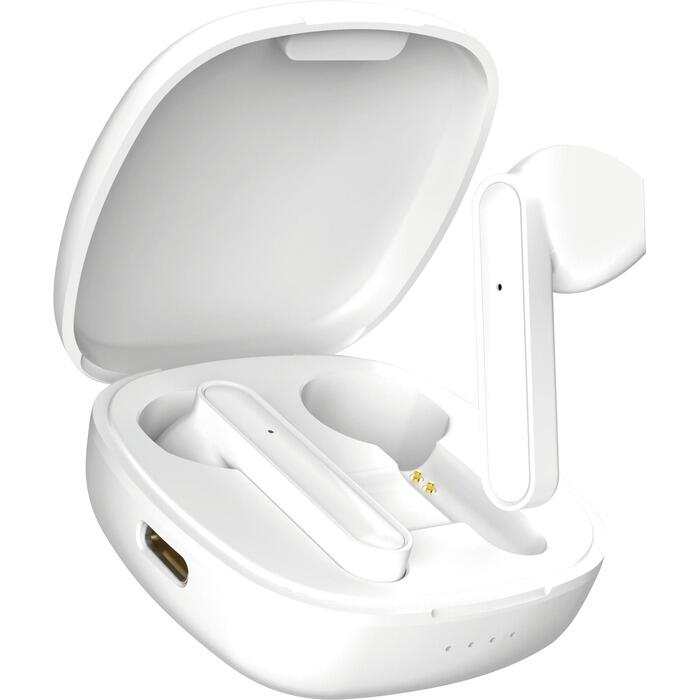 ECOUTEURS SANS FIL POLAR PLASTIQUE RECYCLE BLANC 2/3