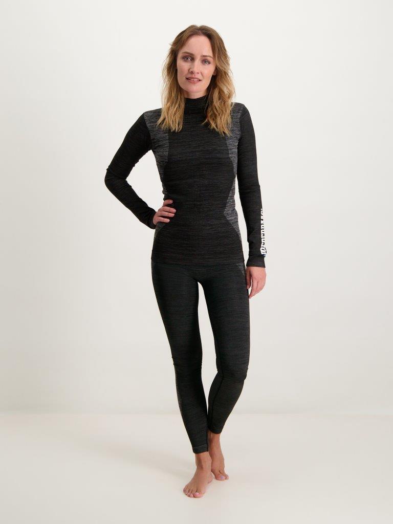 Poederbaas ensemble de vêtements thermiques femme technique - chemise + legging 3/7