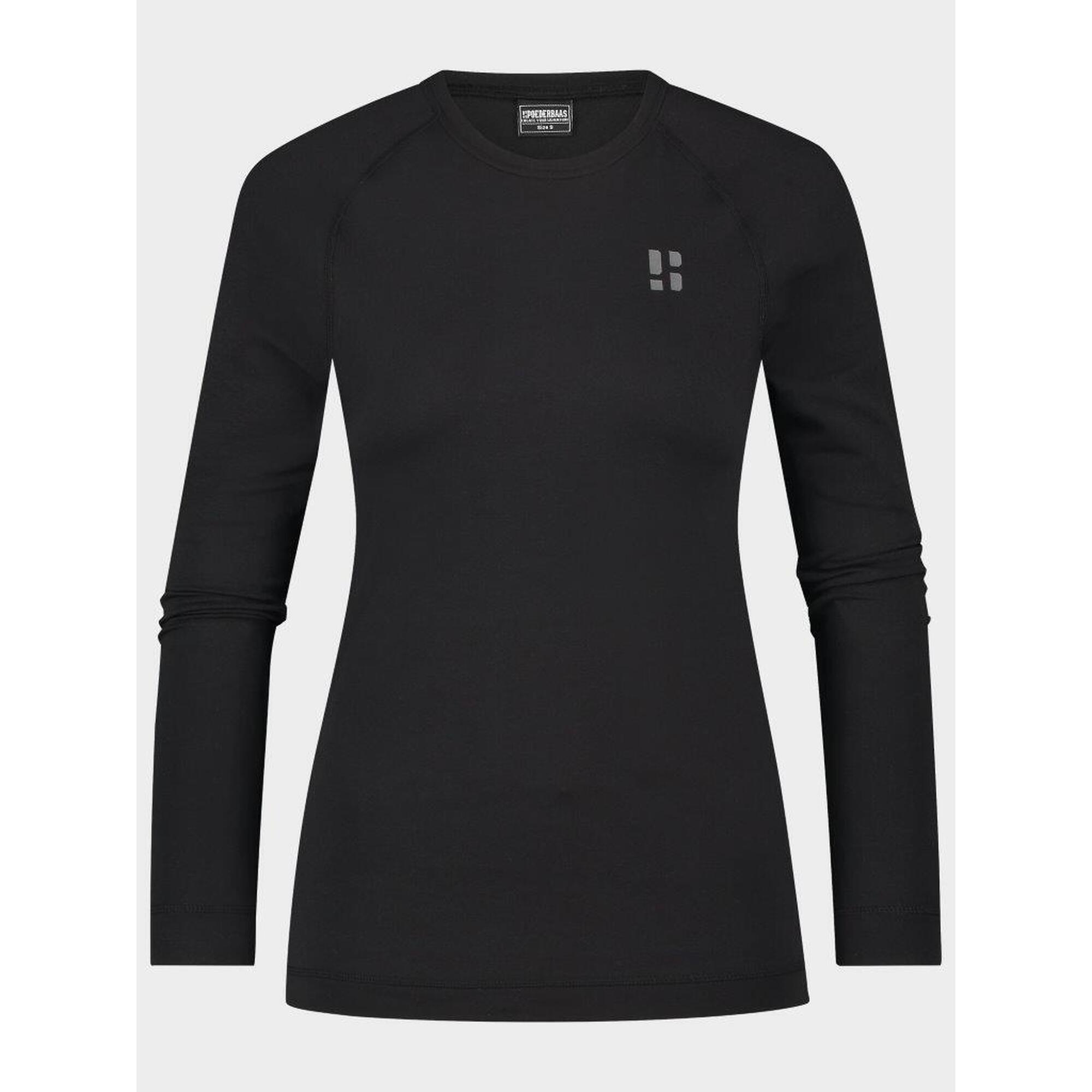 Poederbaas - Poederbaas Chemise Thermique Femme Léger Noir - Sous Pull - Noir - 48 Xl - Decathlon