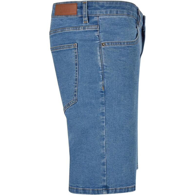 Short En Jean Homme (Bleu Clair Délavé)