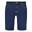 Heren Relaxed Fit Jeans Shorts (Midden Indigo Gewassen)