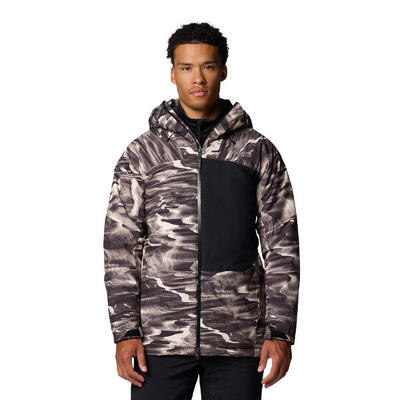Heren ski-jas columbia winter district iii printed