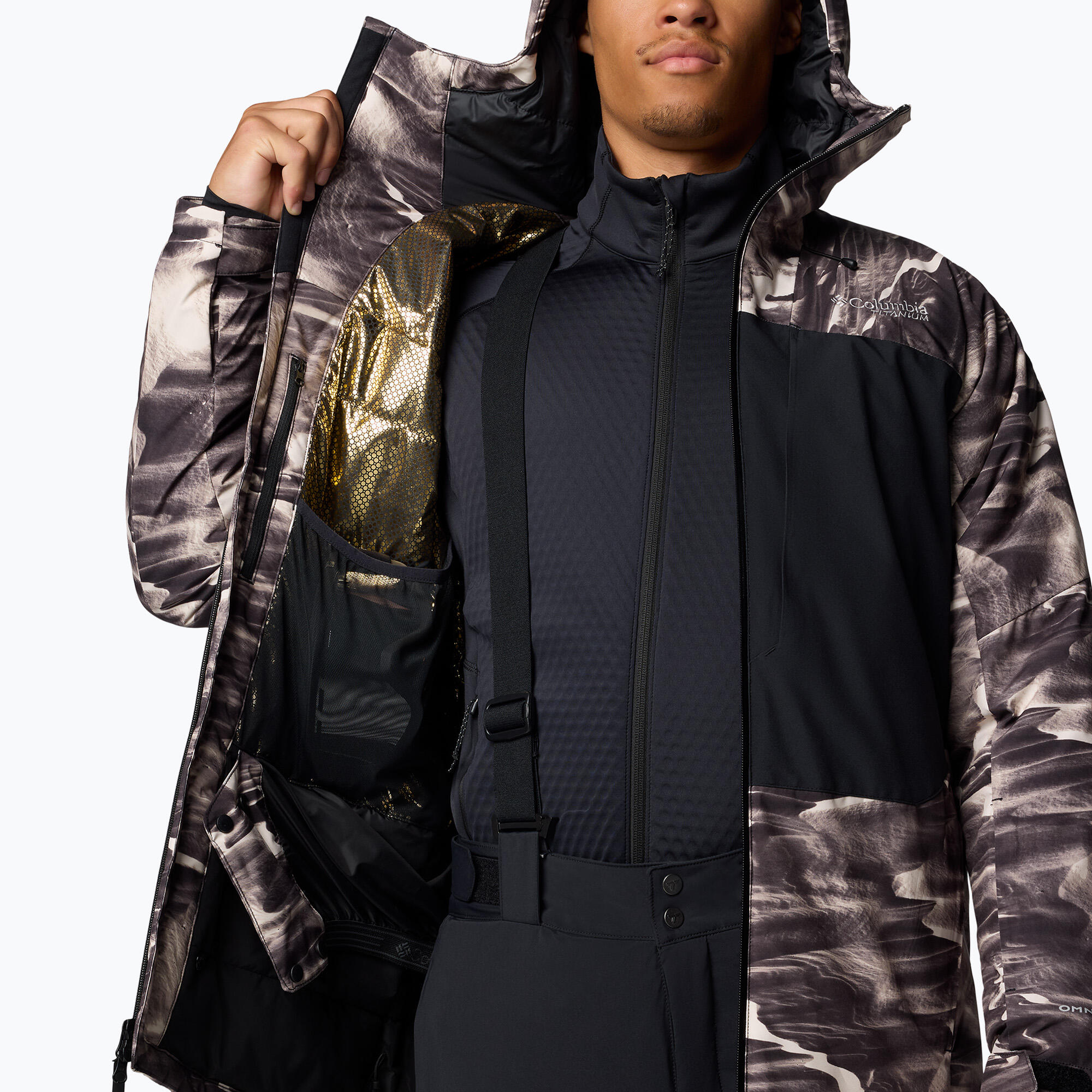 Heren ski-jas Columbia Winter District III Printed 5/5