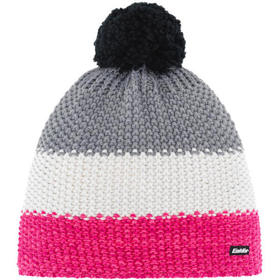 Cappello Star con pompon unisex cappello invernale in pile pompon traspirante