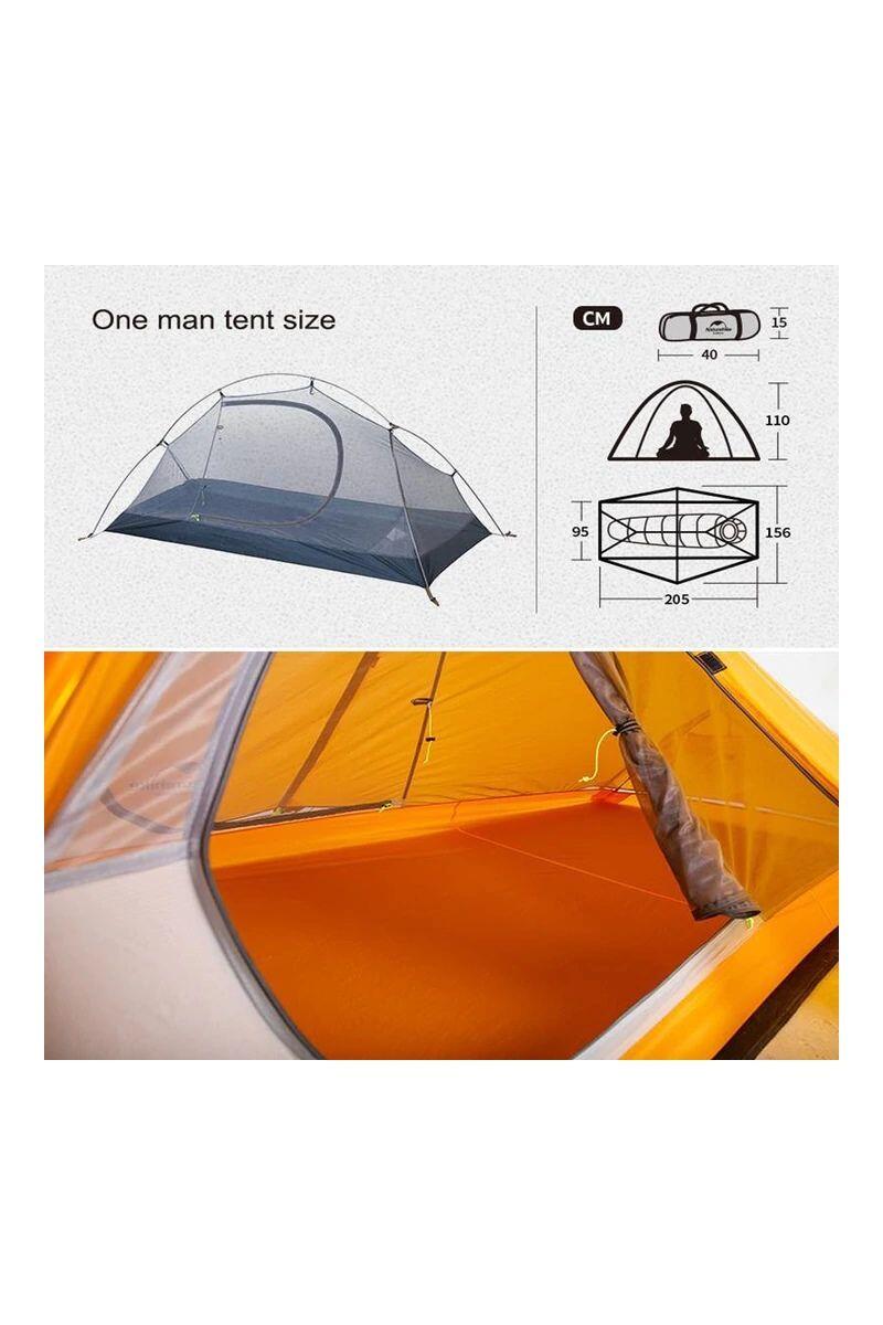Turistický Stan Cycling Ultralight 1 NH18A095-D 1 osobu 5/7