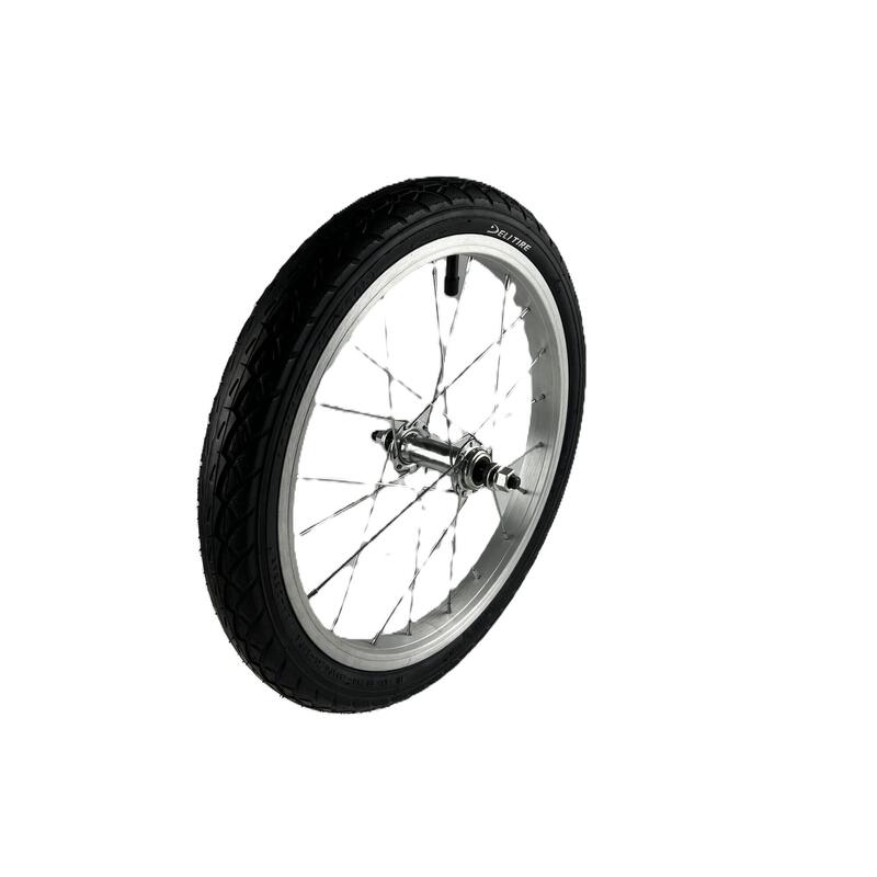 Roată din aluminiu de 16 inci cu rulment și anvelopă umflată