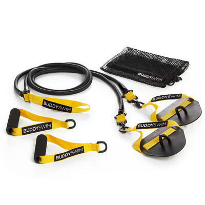 Super stroke endurance rubbers verwisselbare hendels en peddels buddyswim geel