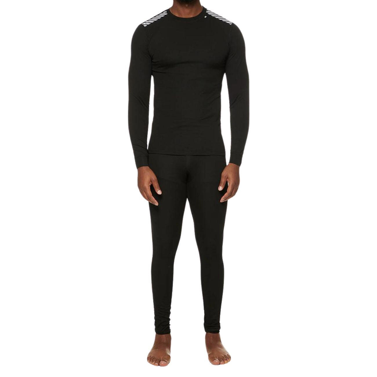 Helly Hansen Lifa Active Comfort Lightweight Ski Thermal Set, Black 5/7