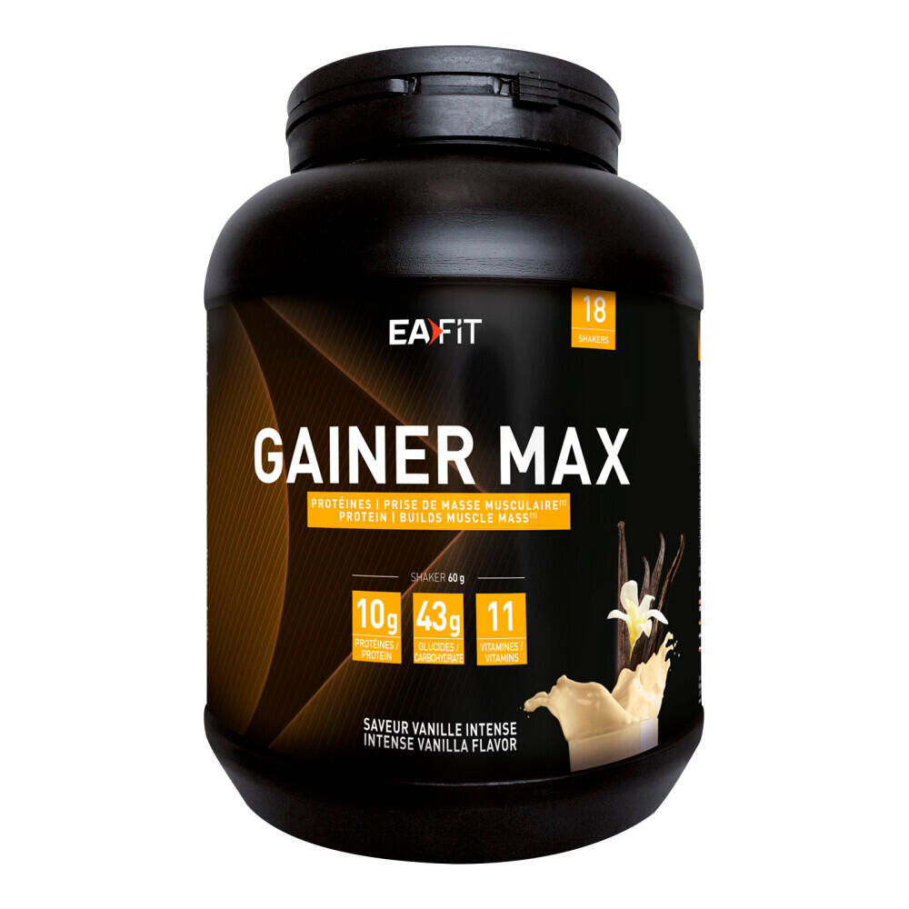 EAFIT Hard gainer - Gainer Max - Baunilha Intensa 1100g