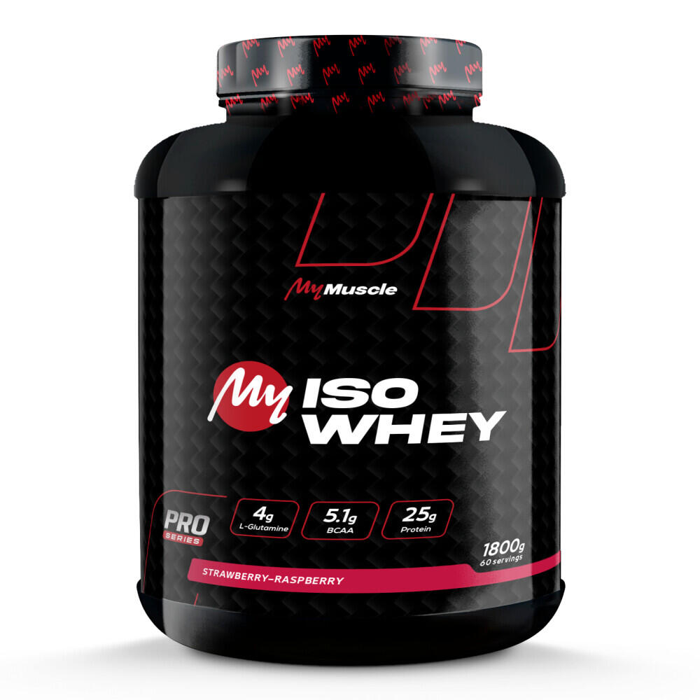 Mymuscle - Whey Isolate - My Iso Whey - Fraise-framboise - Isolat De Whey - Decathlon