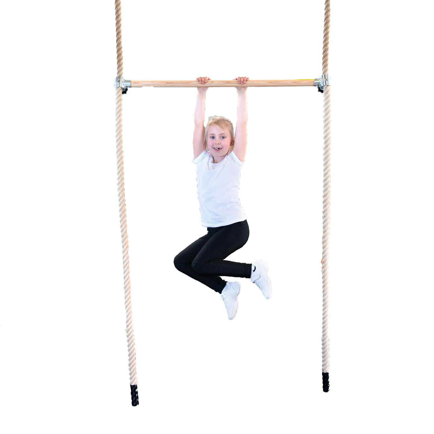 Tau-Trapez Original Fitnesstraining Unisex Holz-Natur, Silber 4/5