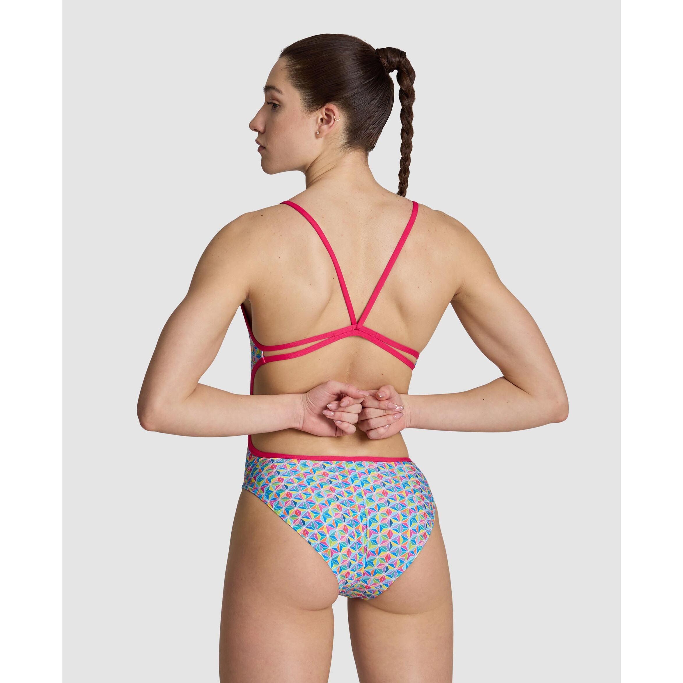 Maillot de bain 1 pièce femme Arena Starfish Lace 2/5