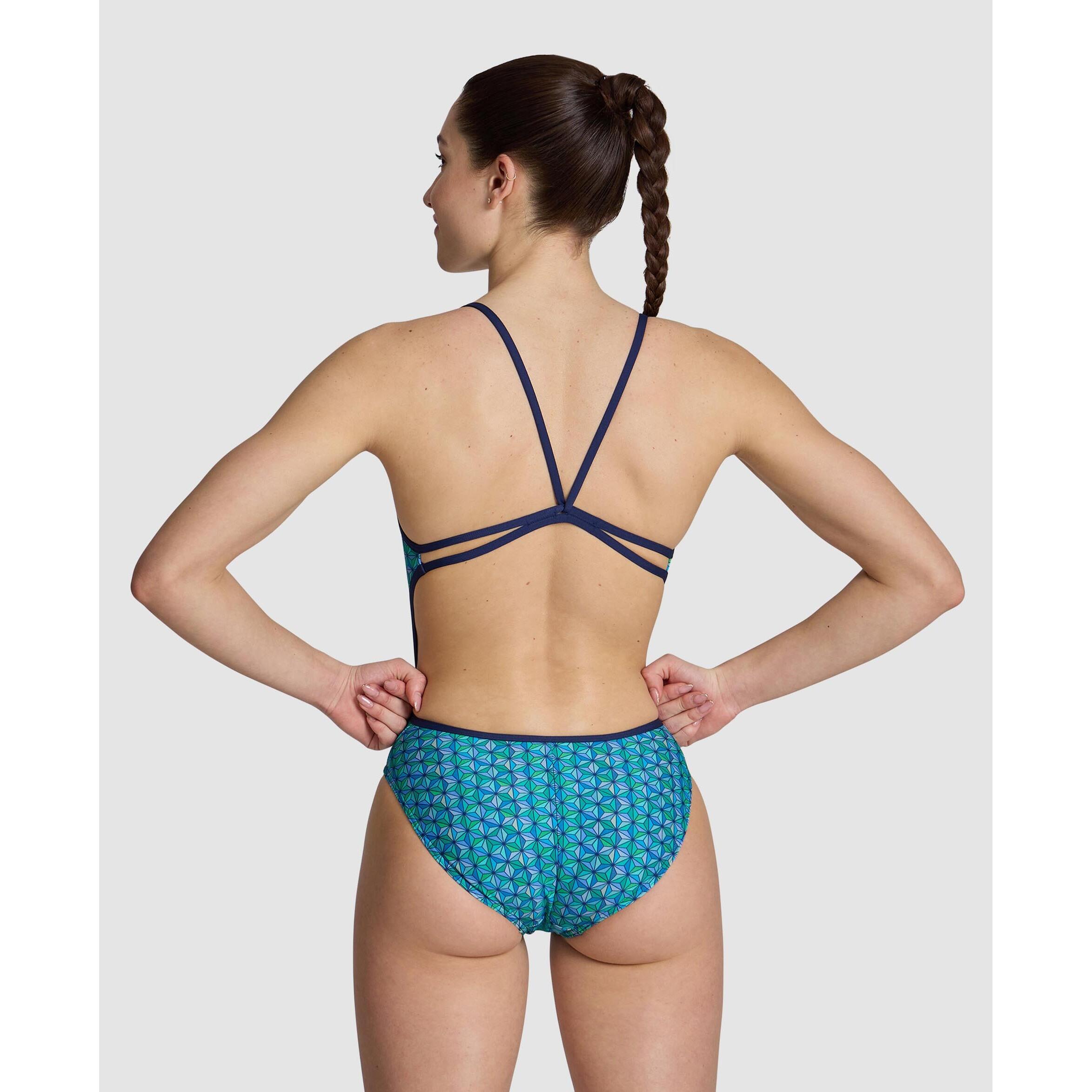 Maillot de bain 1 pièce femme Arena Starfish Lace 2/7