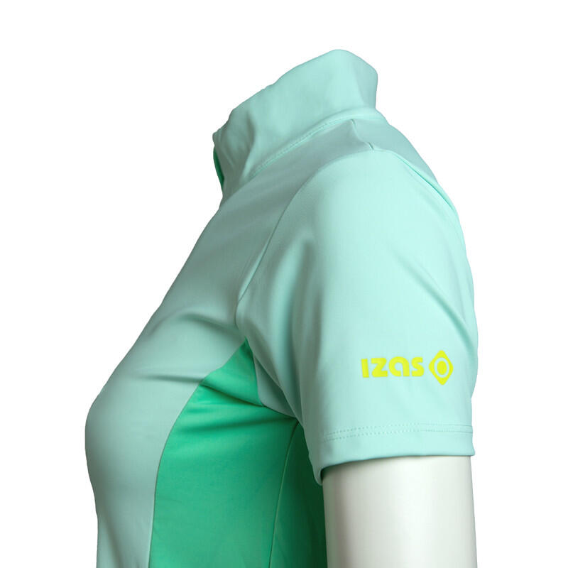 Temple Top dames padel shirt, met rits, elastisch en ademend 4/7