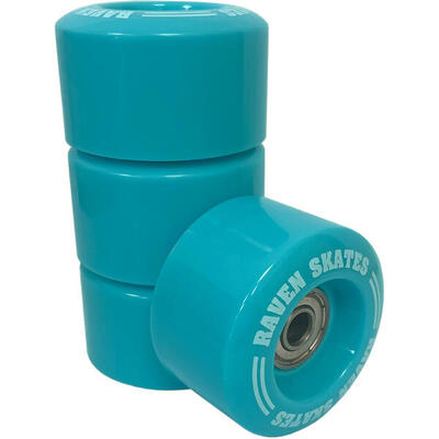 Wieltjes + lagers voor rolschaatsen, 4 stuks