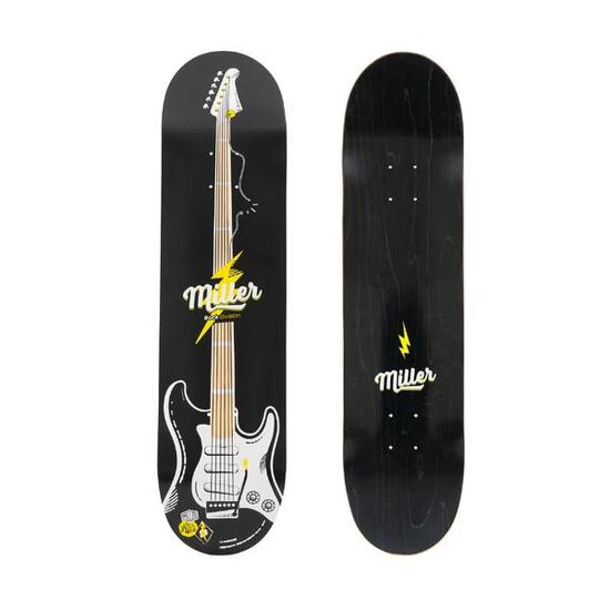 Planche Skate MILLER GIBSON - 8" X 31,75" - 100% Érable Canadien - Certifié FSC
