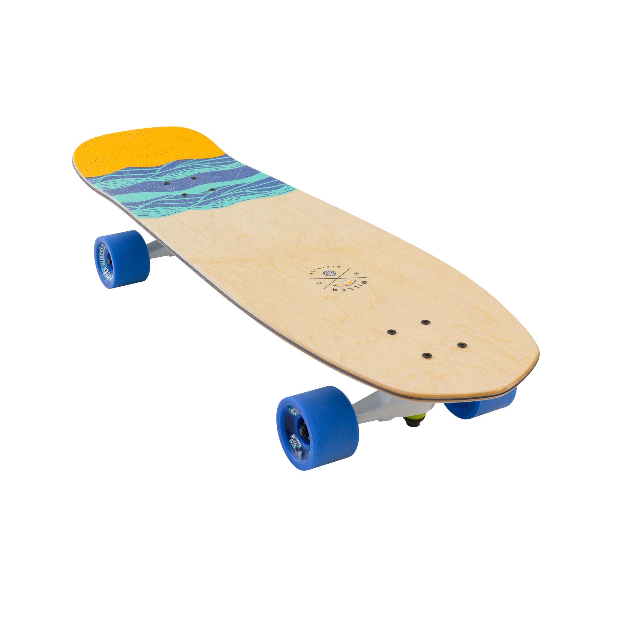 Surfskate MILLER OCTOPUS - 31" X 9,7" - T-TOOL INBEGREPEN - ABEC9 - Assen XRKP 2/4