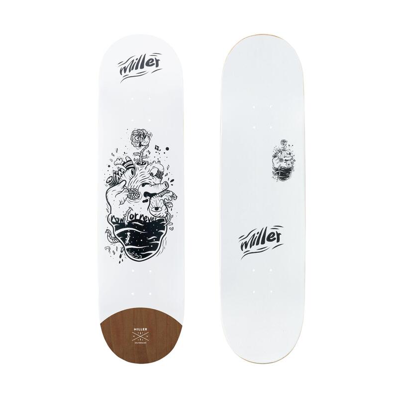 Planche Skate MILLER CORE - 8,25" X 32" - 100% Érable Canadien - Certifié FSC